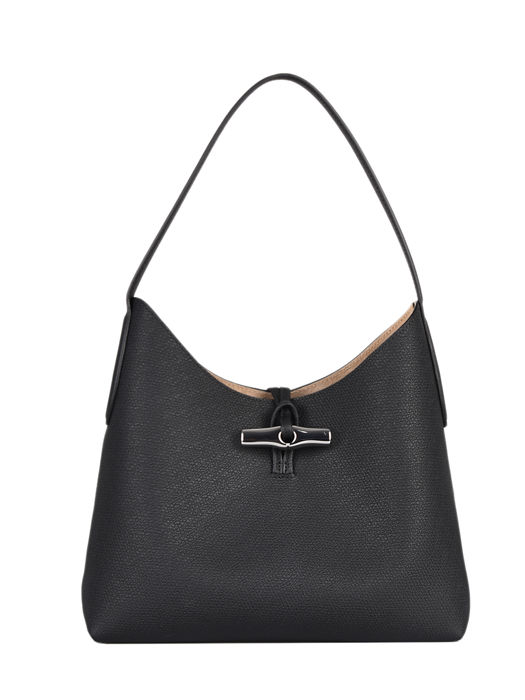 Longchamp Roseau Schoudertas Zwart